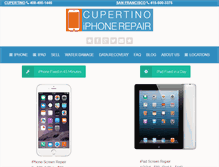 Tablet Screenshot of cupertinophone.com